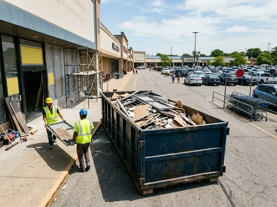 retail-store-renovation-debris-003 — frequently asked questions, Roll-off Dumpster Rentals in St. Charles, IL
